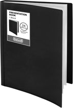 Dunwell Presentation Binder 24-Pocket, Displays 48 Pages, 8.5x11 Portfolio by Dunwell
