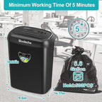 Home Office Paper Shredder, 14-Sheet Cross Cut - Image 5