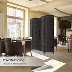 Cocosica 4 Panel Room Divider, 6Ft Folding Privacy Screen, Tall - Image 6