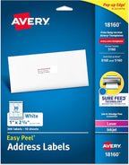 Avery Easy Peel Printable Address Labels by Avery