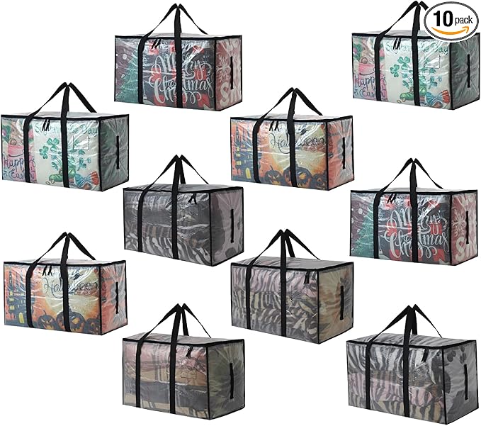 PWRSC Heavy Duty 93L Stackable Storage Bins by Unknown