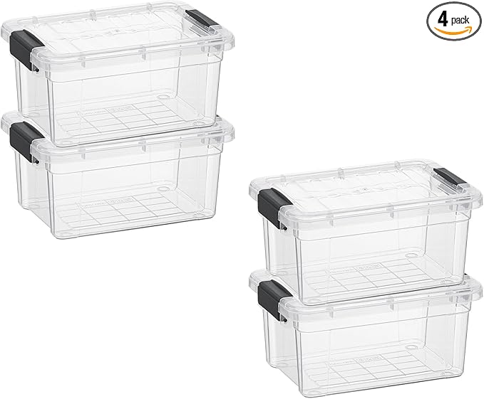 Superio Mini Storage Container Plastic Crayon Box Art Supplies and Sewing Case by Superio