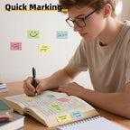 Umikk 50 Pack Sticky Notes 1.5x2 in, 5000 Sheets Small Self-Stick Note - Image 2