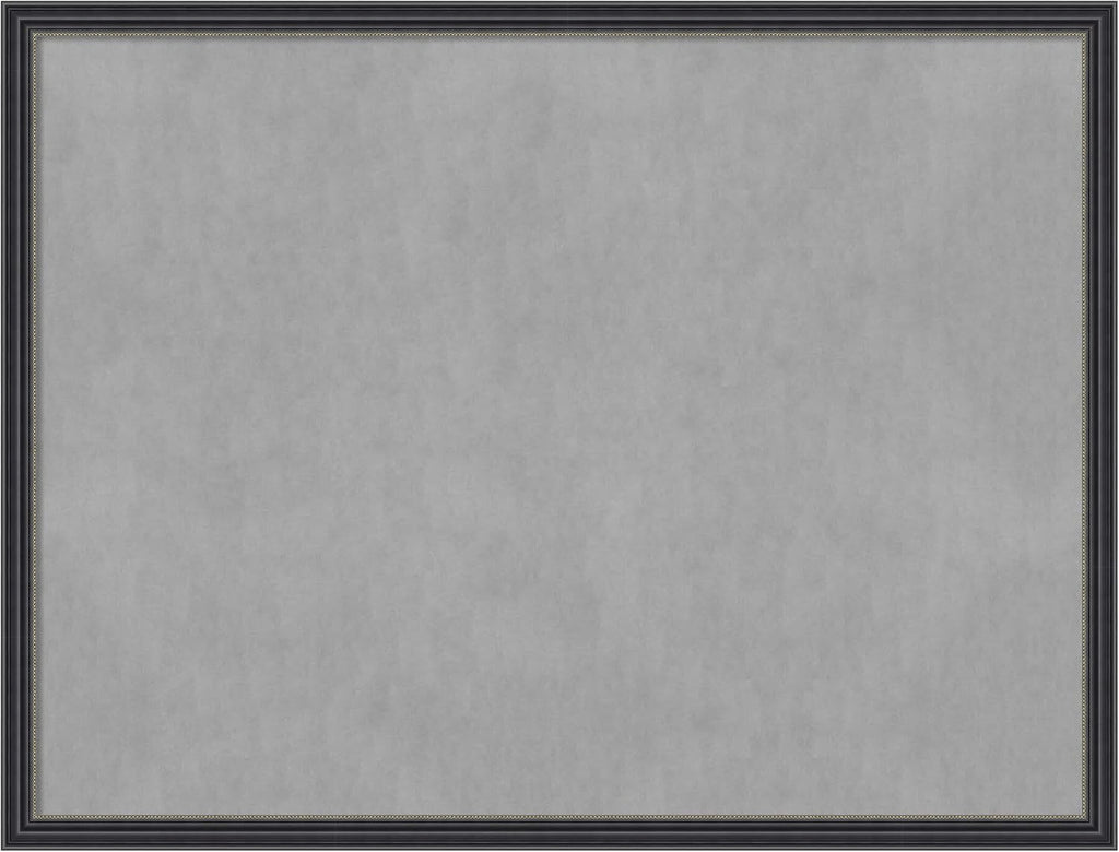 Amanti Art Black Framed Magnetic Board 19x25 Medium Vision Board