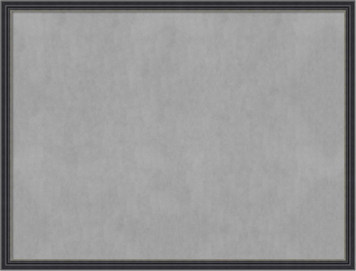 Amanti Art Black Framed Magnetic Board 19x25 Medium Vision Board