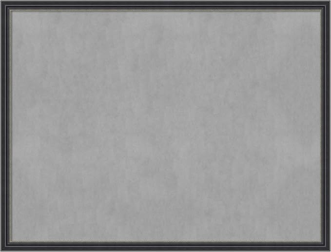 Amanti Art Black Framed Magnetic Board 19x25 Medium Vision Board by AmantiArt