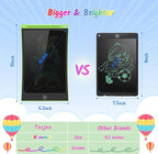 TECJOE 2 Pack LCD Writing Tablet, 10 Inch Colorful Doodle Board Drawing Tablet - Image 3