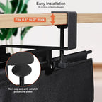 MAXECHO Under Desk Cable Management Tray 48" - Image 3