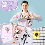 12 pcs Nurse Pen Set Two Colors Black Silver Include Permanent Marker Pen Pen - Image 5