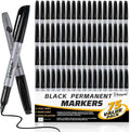 Permanent Markers 75 Pack, Waterproof | Quick Drying | Fade Resistant, Fine Tip by VEESA