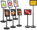 Dyna-Living Sign Stands for Display 8.5 x 11 Inch, 8 Packs Adjustable Sign by Dyna-Living