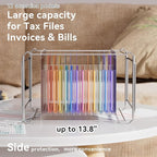 ThinkTex Plastic Expanding Hanging File Folders, 12 Accordion Pockets, Large - Image 4
