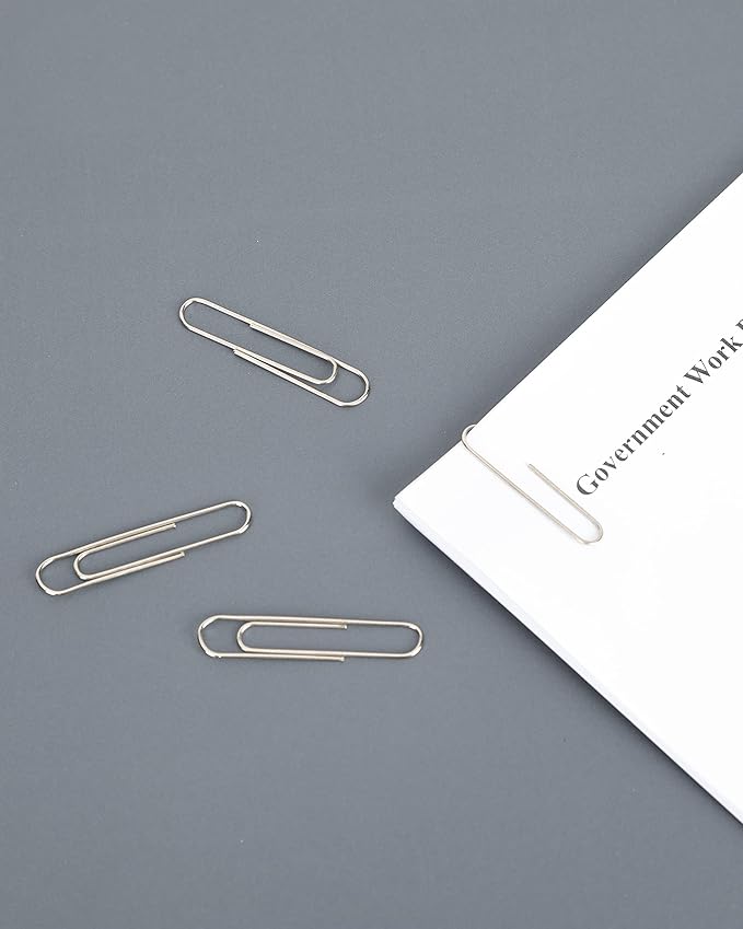 PAPERPAL Paperclips for Office School & Personal Use, Jumbo Nonskid Paper Clip - Image 5