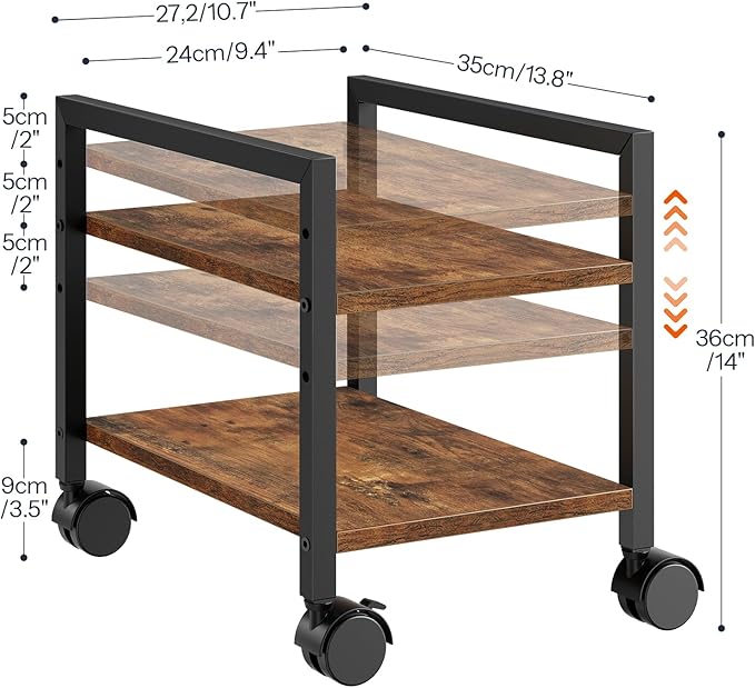 HOOBRO PC Stand, 2-Tier PC Tower Stand Fits Most Computer Towers, CPU Holder - Image 3