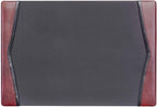Dacasso Burgundy Leather 25.5" x 17.25" Side Rails Desk Pad by Dacasso