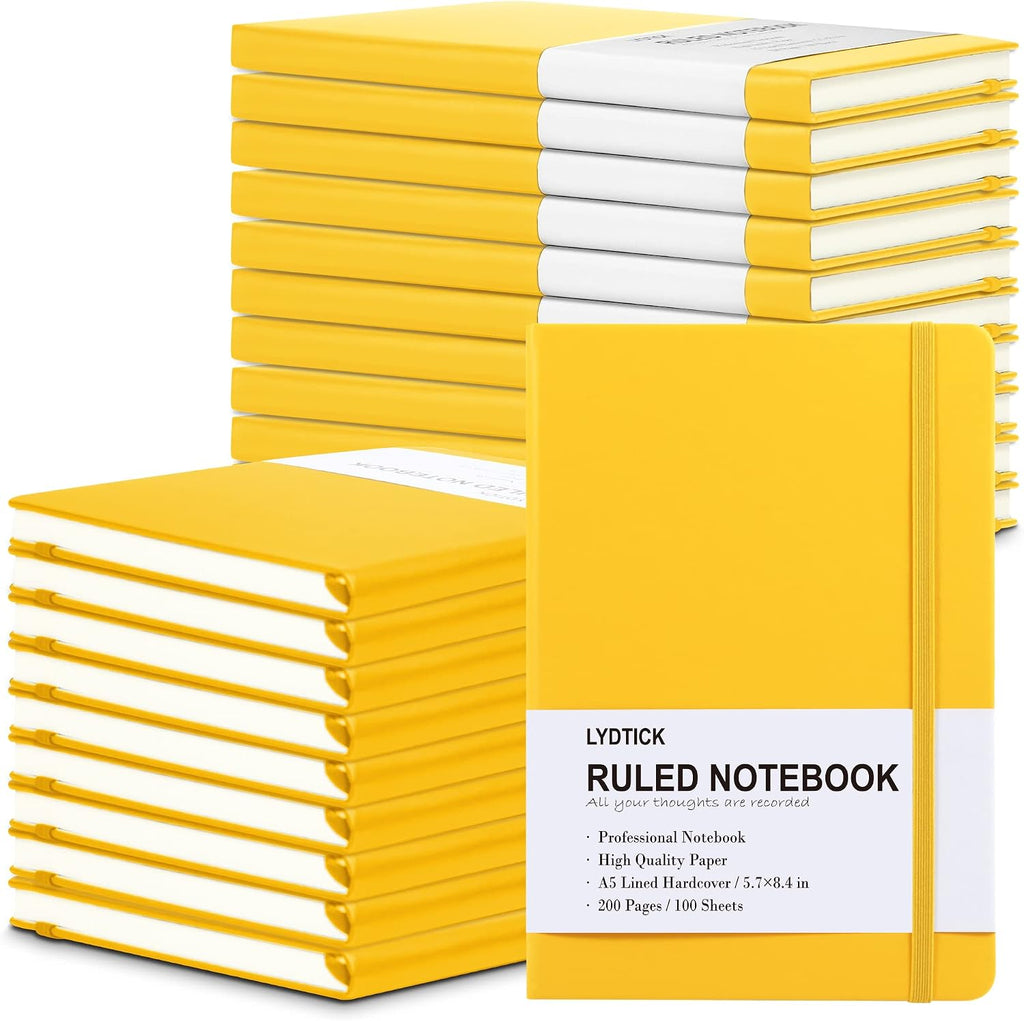 LYDTICK 20 Pack Journals for Writing College Ruled Notebooks Journal in Bulk