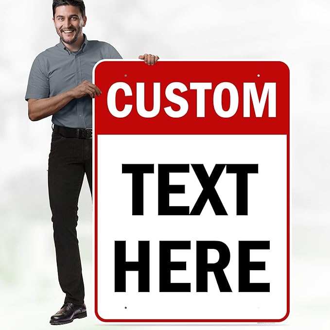 Custom Sign, Custom Sign for Business, Indoor/Outdoor use. 36x48 Inches - Image 2