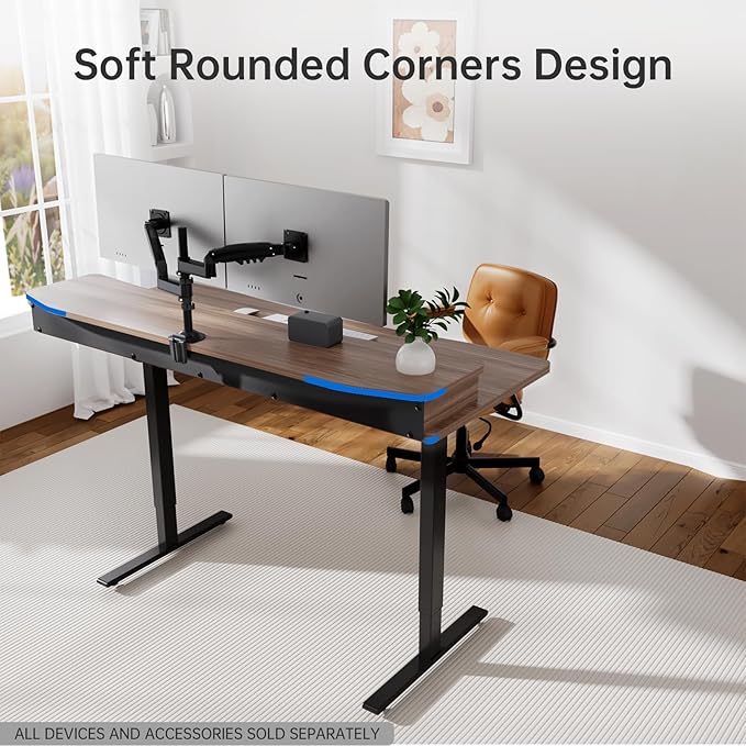 HUANUO 55" x 26" Electric Standing Desk - Image 4