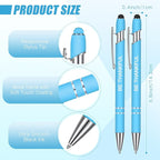 Zonon 12 Pcs Inspirational Pens Bulk Funny Ballpoint Pen - Image 5