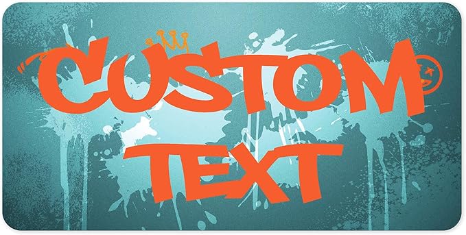 Custom Sign, Custom Street Sign, 11 Font Colors, 13 Font Styles, 4 Hole Options by MySignCenter