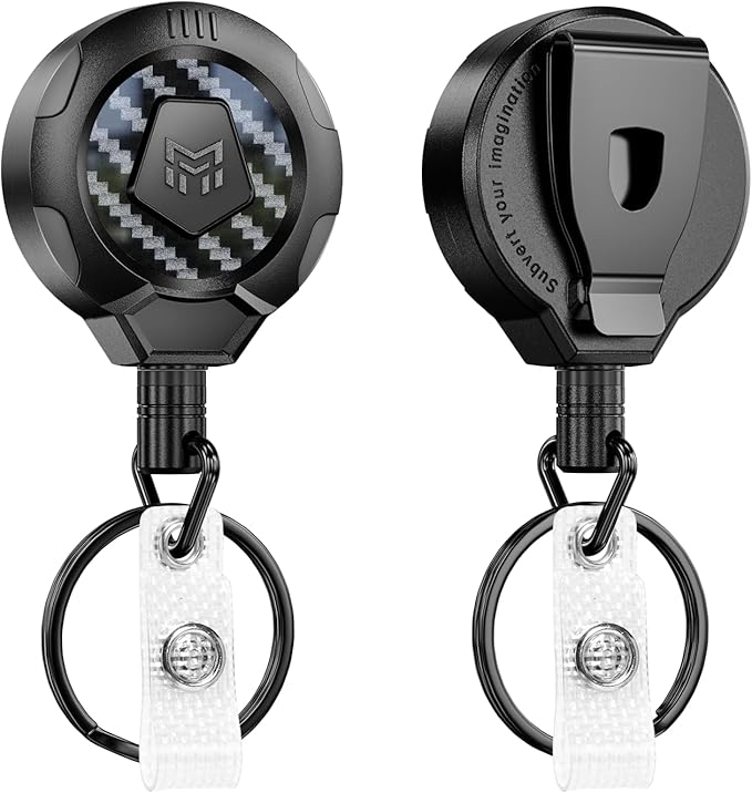 MNGARISTA Upgraded Heavy Duty Retractable Keychain by MNGARISTA