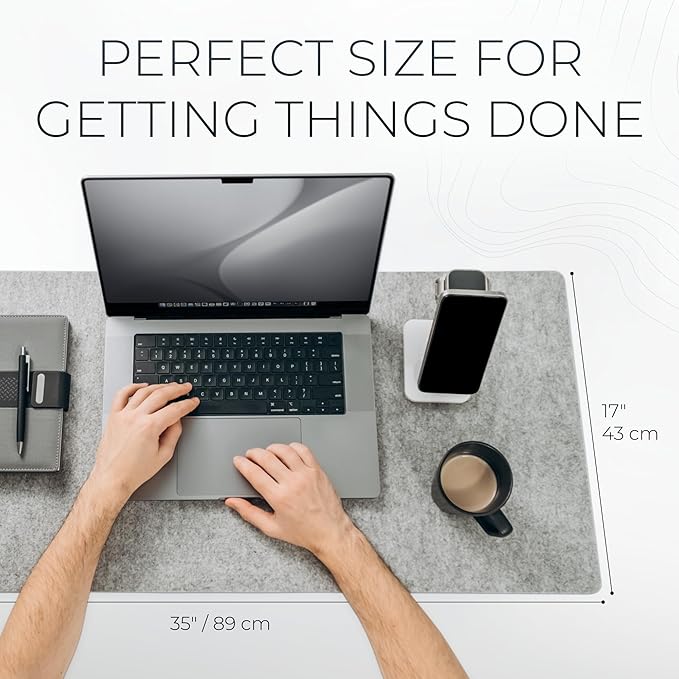Nordik Large Felt Desk Mat - Image 3