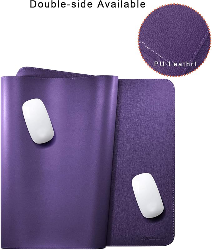 Mydours 38"x16" Large Desk Pad, PU Leather Desk Mat - Image 5