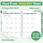 SUNEE 2026 Appointment Book, Quarter-Hourly, Weekly & Monthly - Image 3