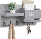 Lwenki Mail Organizer for Wall Mount – Key Holder by Lwenki