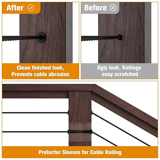 CELYND Cable Railing Protector Sleeves - Image 3
