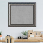 Amanti Art Silver Framed Magnetic Board 26x30 Medium Vision Board - Image 5
