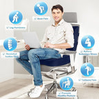 CloudBliss Seat Cushion, Office Chair Cushion, Car Seat Cushion, Lumbar Support - Image 5