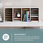 Safco Literature Organizer, 24 Compartments, Office and Classroom Mailbox - Image 2
