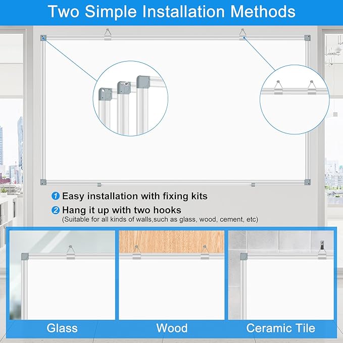 White Board Dry Erase Whiteboard - Image 3