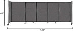 Versare Straightwall Sliding Portable Wall Partition | Freestanding Office - Image 7