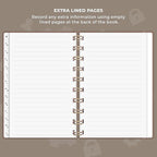 Clever Fox Password Book Spiral – Mini Internet Address & Password Organizer - Image 6
