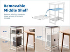 GEORIS 3 Tier Metal Printer Stand Shelf, Fax Marchine - Image 5