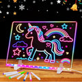 SetGame LED Drawing Board for Kids, 16 Inch Doodle LED Note Boards by AcrylicHolidayDecorations