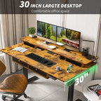 Kingant 63 x 30 Inch Electric Standing Desk - Image 4
