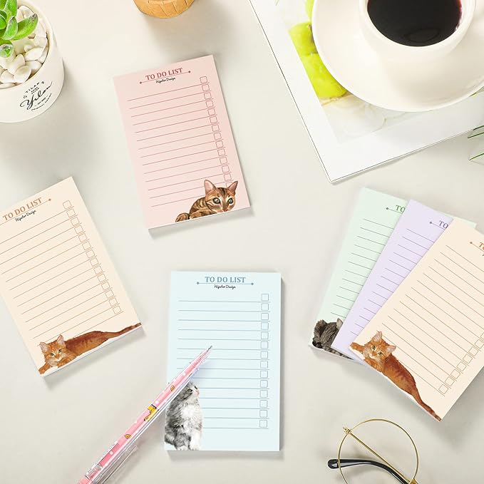 300 Sheets to Do List Notepad Daily Checklist Sticky Notes Cute Undated Memo - Image 3