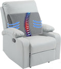 HOMBYS Lumbar Support Pillow for Recliner Chair, Memory Foam Back Support by HOMBYS