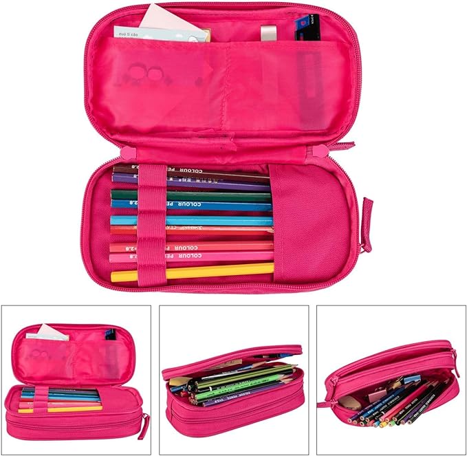 Nigmuye Custom Pencil Case Personalized Add Photo Text Pen Bag Large Capacity - Image 6