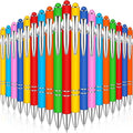 Zonon 38 Pieces Rubberized Ballpoint Pen by Zonon