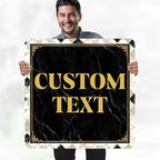 Custom Sign, Custom Street Sign, 11 Font Colors, 13 Font Styles, 4 Hole Options - Image 2