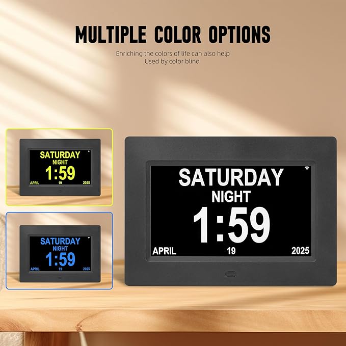 Memwake Digital Alarm Clock, Clock - Image 4