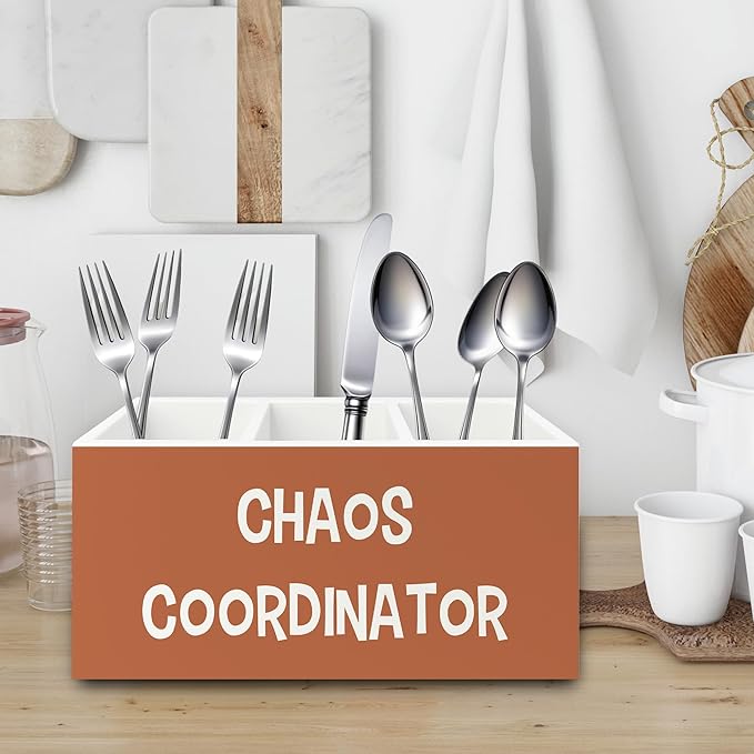 XPH Chaos Coordinator Orange Pen Pencil Holder Organizer - Image 3