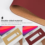 Desk Mat 31.5" x 17" Leather Desk Pad Protector - Image 3