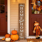 Farmhouse Wooden Welcome Sign Stand - Image 9