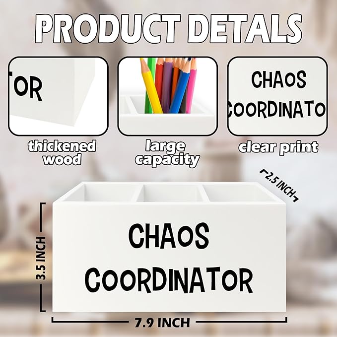 XPH Chaos Coordinator Pen Pencil Holder Organizer - Image 7