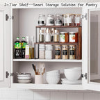 Vfelf Kitchen Countertop Organizer, Spice Rack Cabinet Organizer Shelf - Image 4